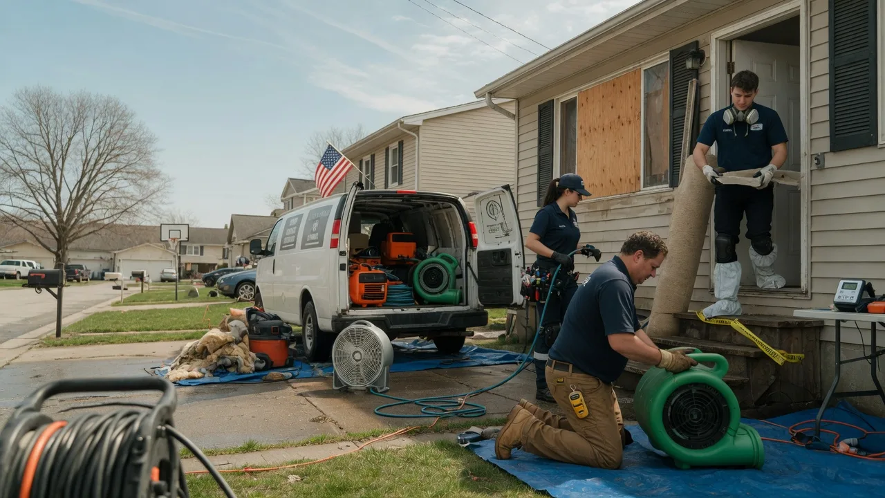 Water Damage Restoration in Friendship, IN near me